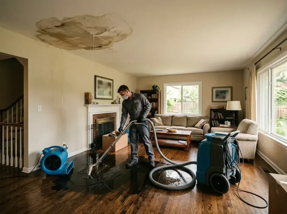 attic-pipe-burst-ceiling-drip-008 — frequently asked questions, Water Damage Restoration & Carpet Care in Horse Cave, KY